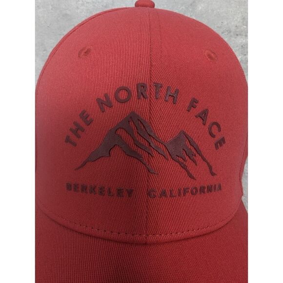 NWT The North Face Berkeley California RED Trucker Snapback Hat Cap Mens New - Picture 7 of 7